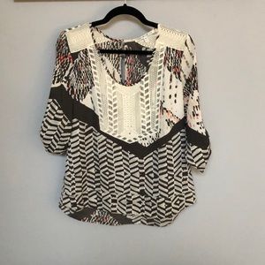 Patterned blouse
